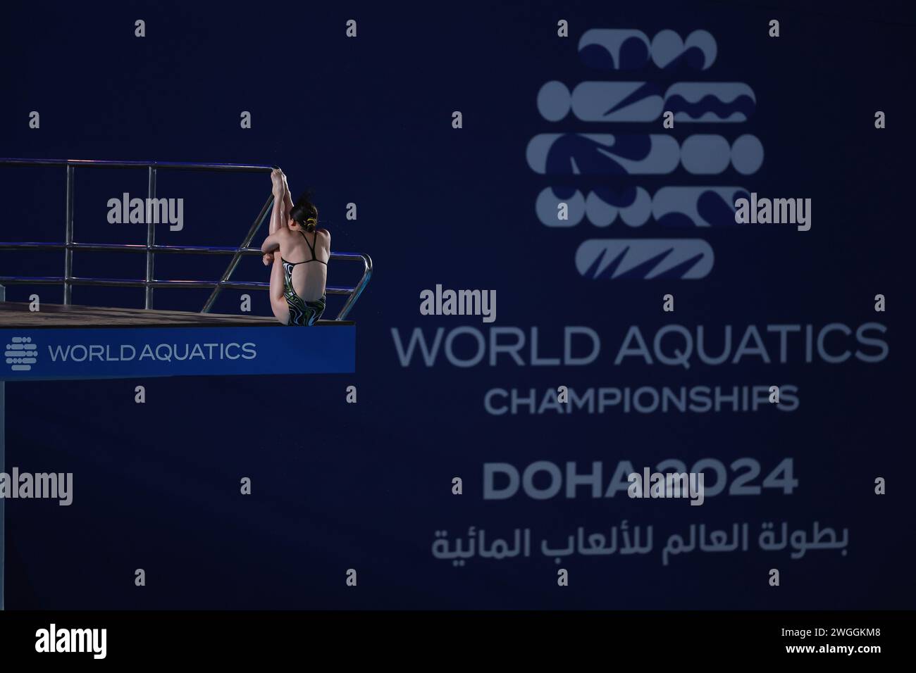Doha, Qatar. 5th Feb, 2024. Rin (JPN) Diving World Aquatics