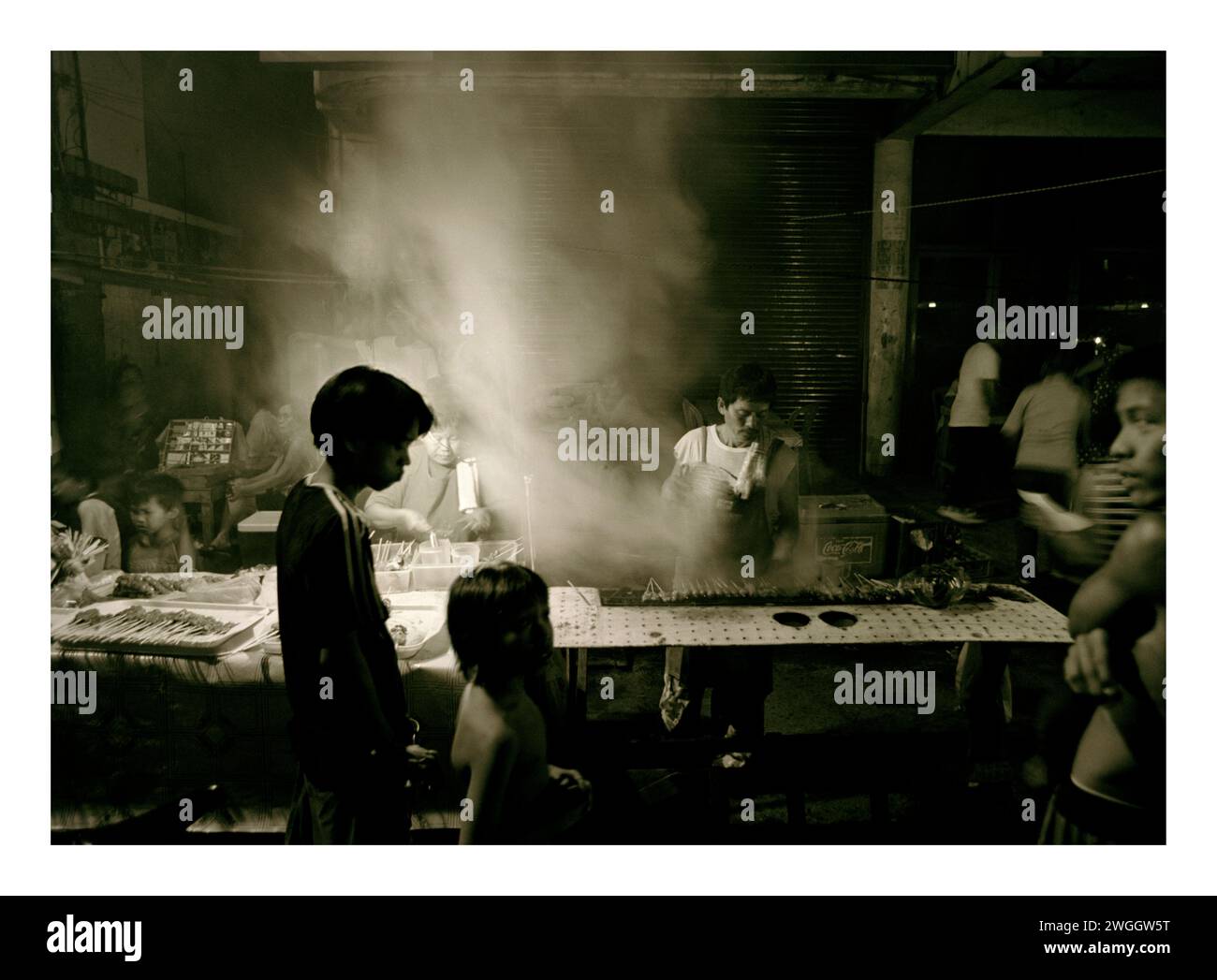 Street Stall Cebu Philippines Stock Photo Alamy