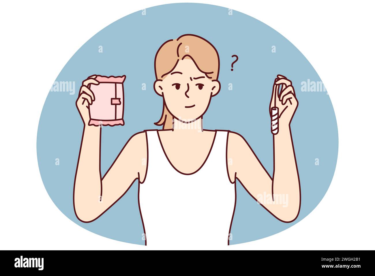 Choosing Menstrual Products Stock Vector Images Alamy choosing-menstrual-products-stock-vector-images-alamy