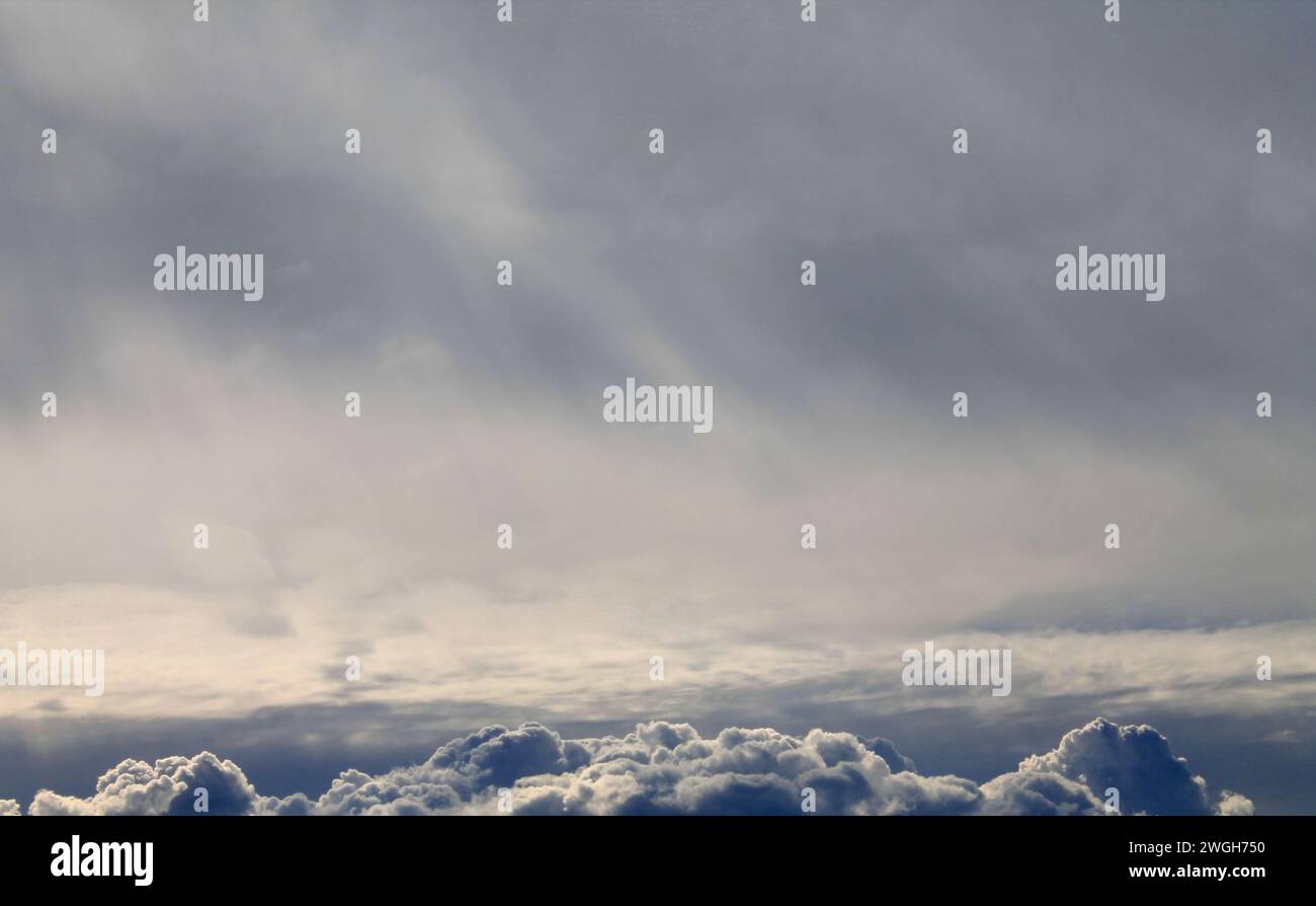 Cloudy sky in stormy weather Stock Photo - Alamy