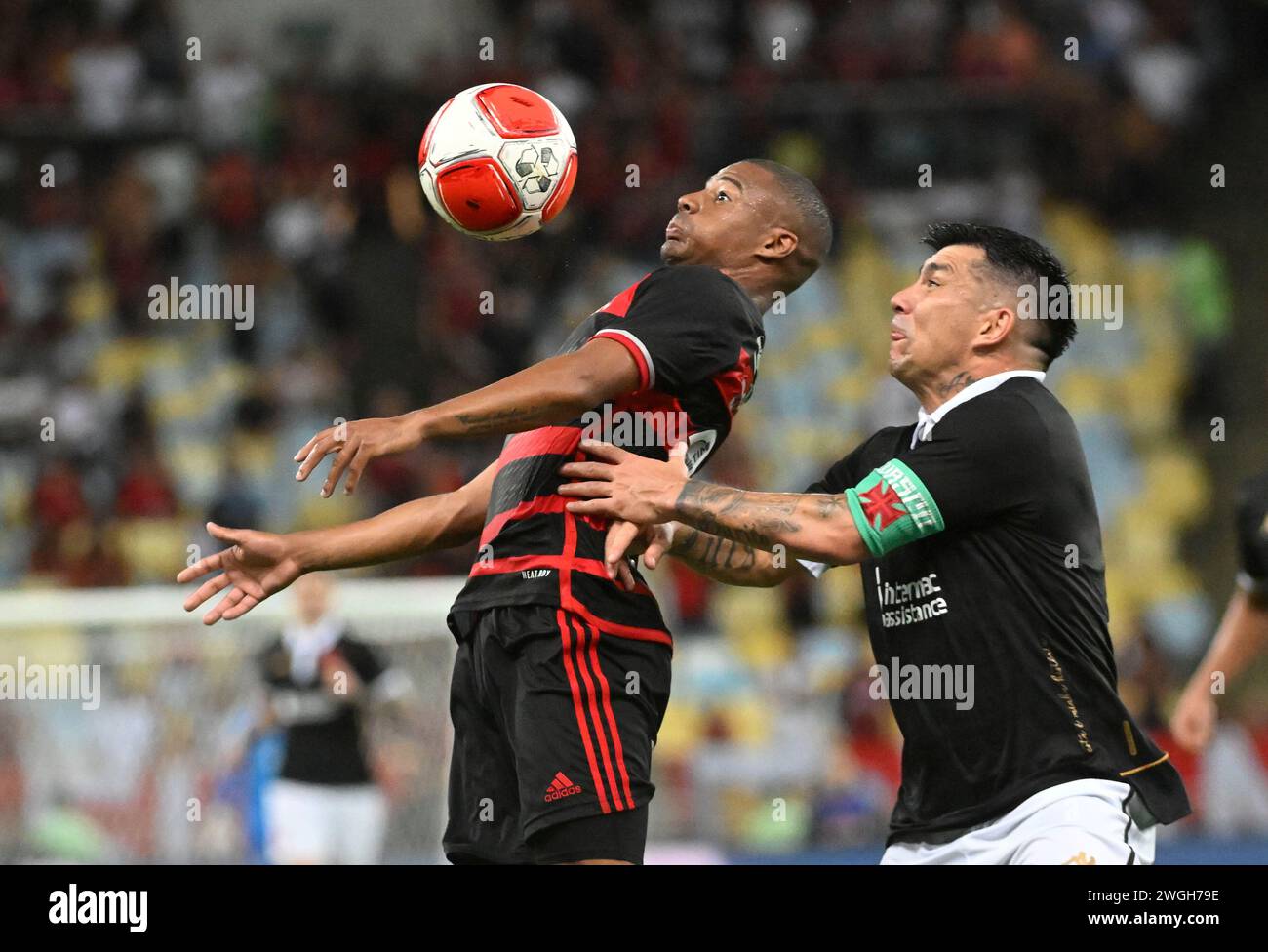 Rio de JaneiroBrazil, Fabruery 04, 2024, match between Vasco Gama and