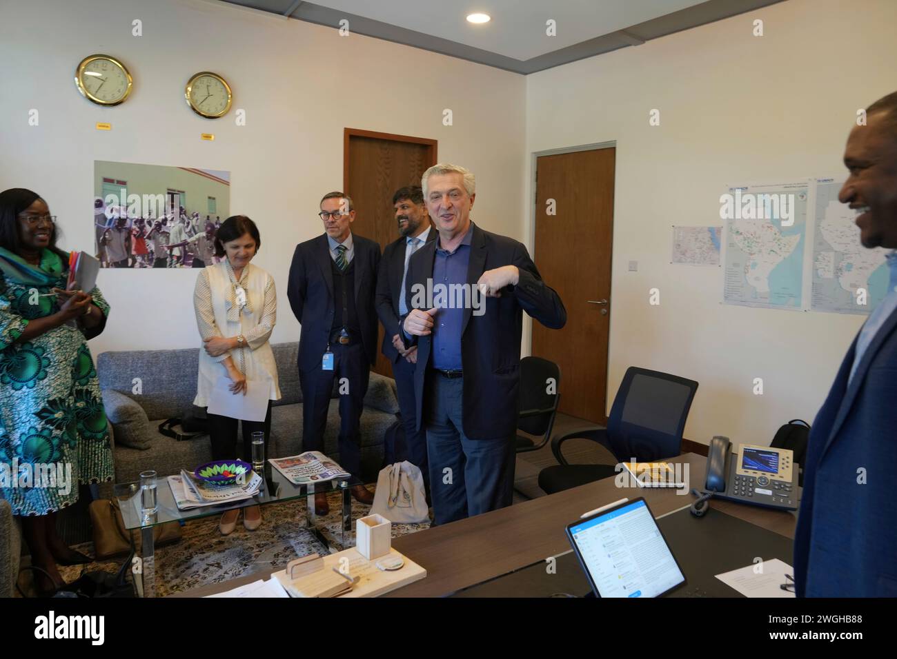 United Nations High Commissioner for Refugees chief Filippo Grandi ...