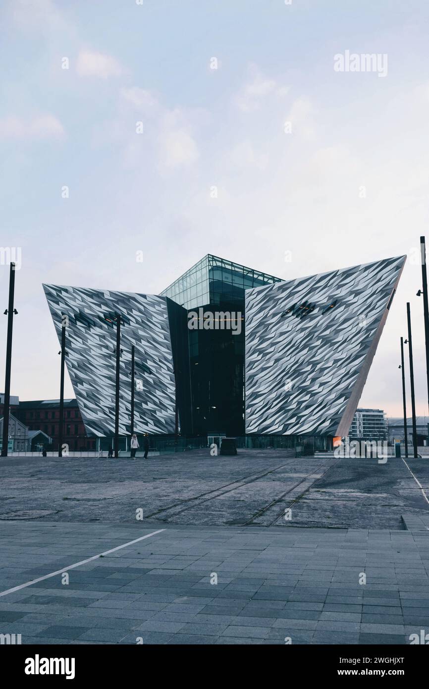 Titanic Museum in Belfast, Northern Ireland, on November 19, 2019 Stock Photo