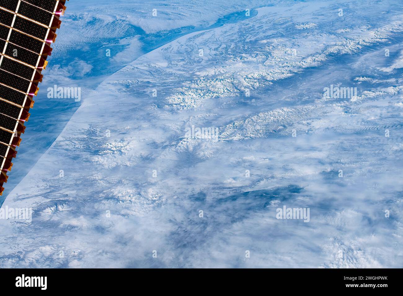 cloud cloudscape atmosphere weather in Planet Earth Stock Photo