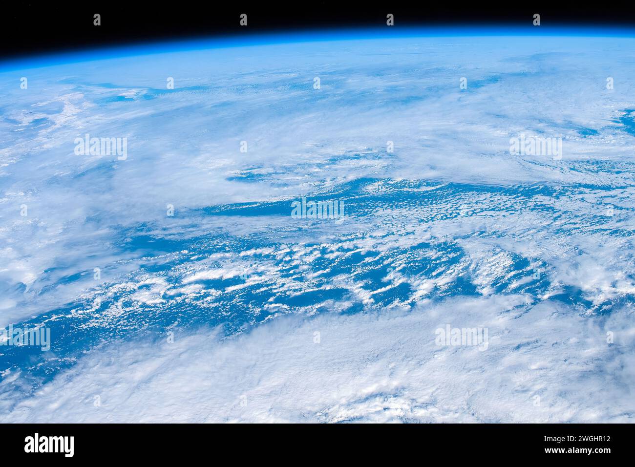 Cloud cloudscape weather Planet Earth's horizon Stock Photo