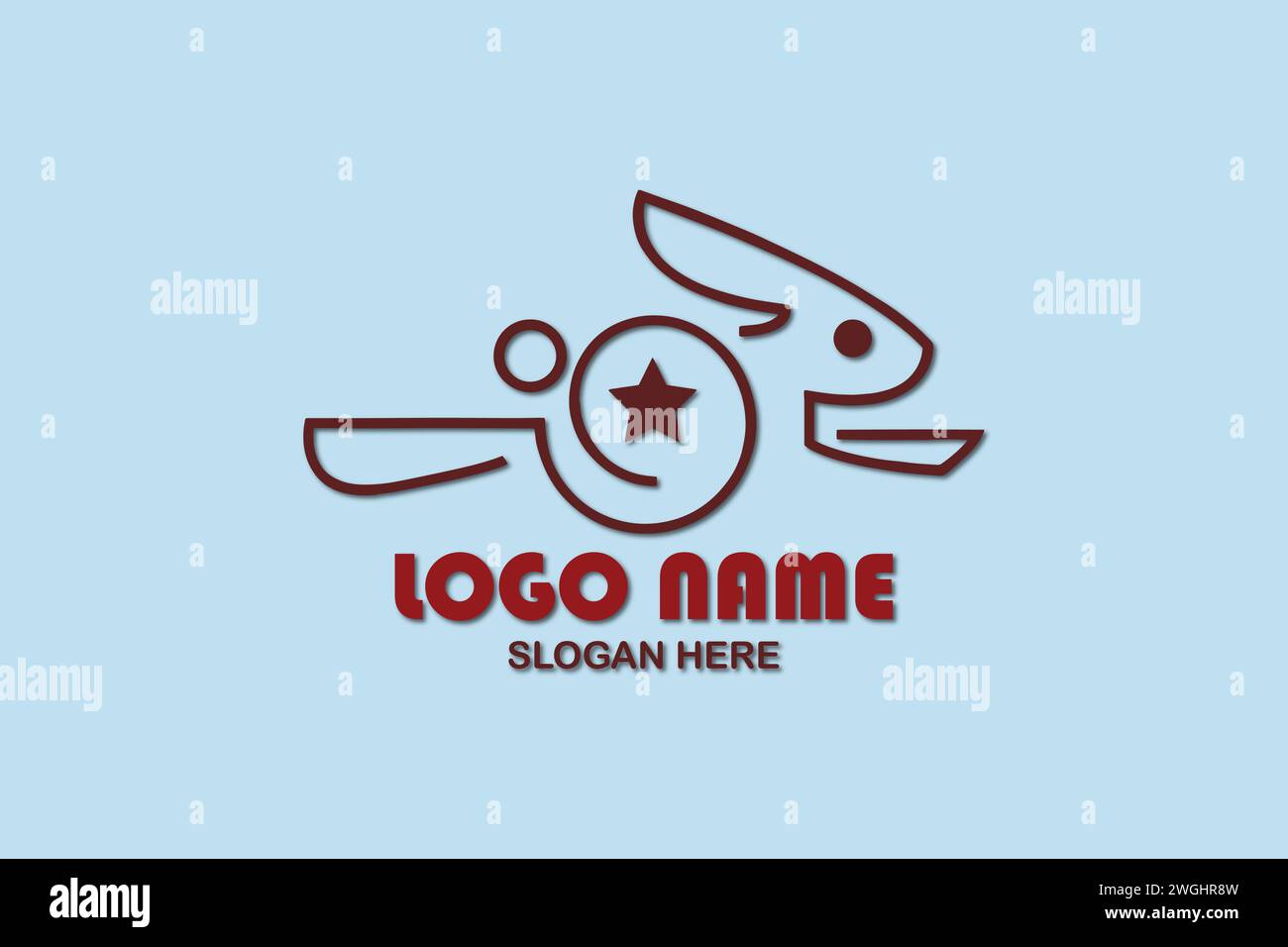 Business Logo with Vector File Stock Vector