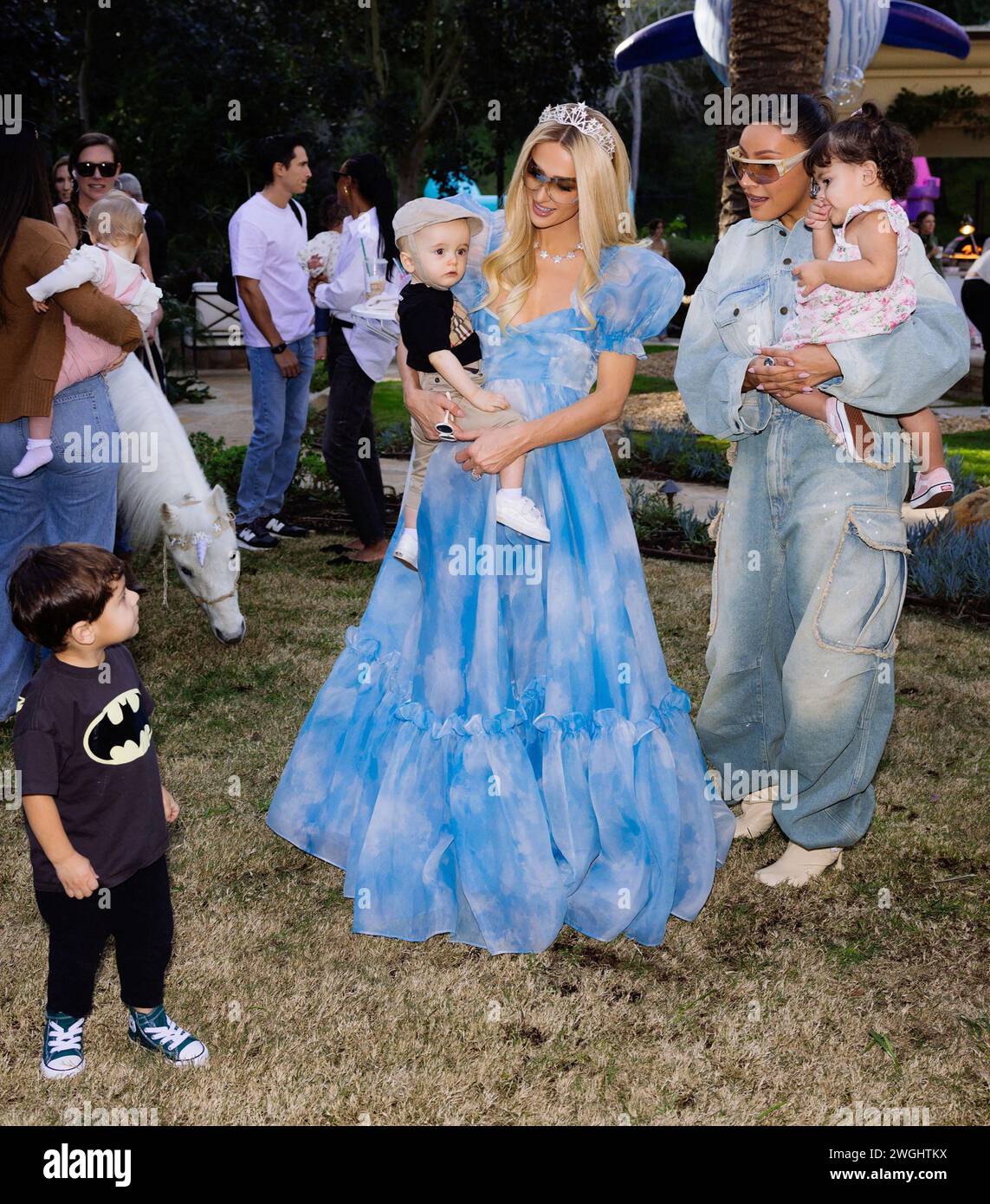 Paris Hilton and Carter Reum celebrate their son Phoenix's first