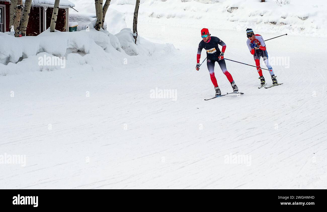 Crested Butte, United States. 03rd Feb, 2024. February 03, 2024 Nordic