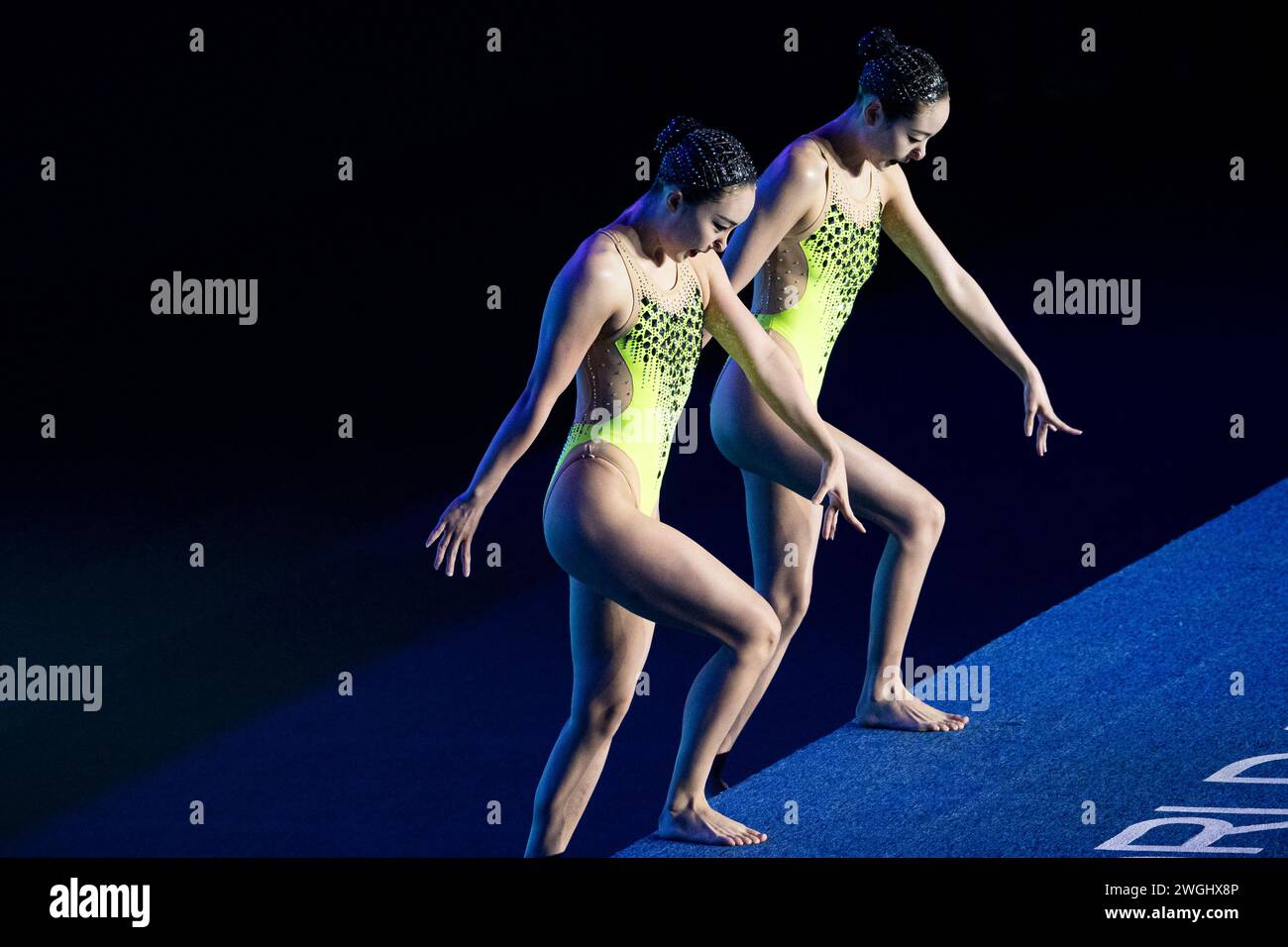 Doha, Qatar. 05th Feb, 2024. compete in the artistic swimming women