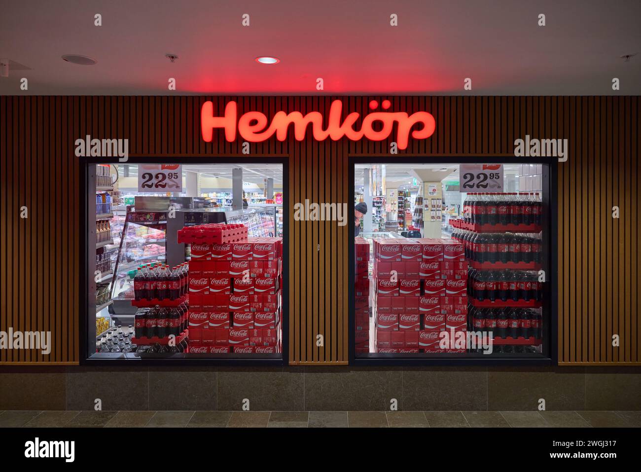 Hemköp, Swedish supermarket chain; Sweden Stock Photo - Alamy