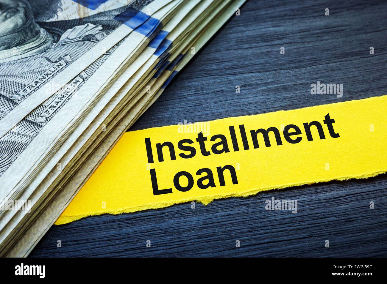 Installment Busters Installment loan hi-res stock photography and images - Alamy