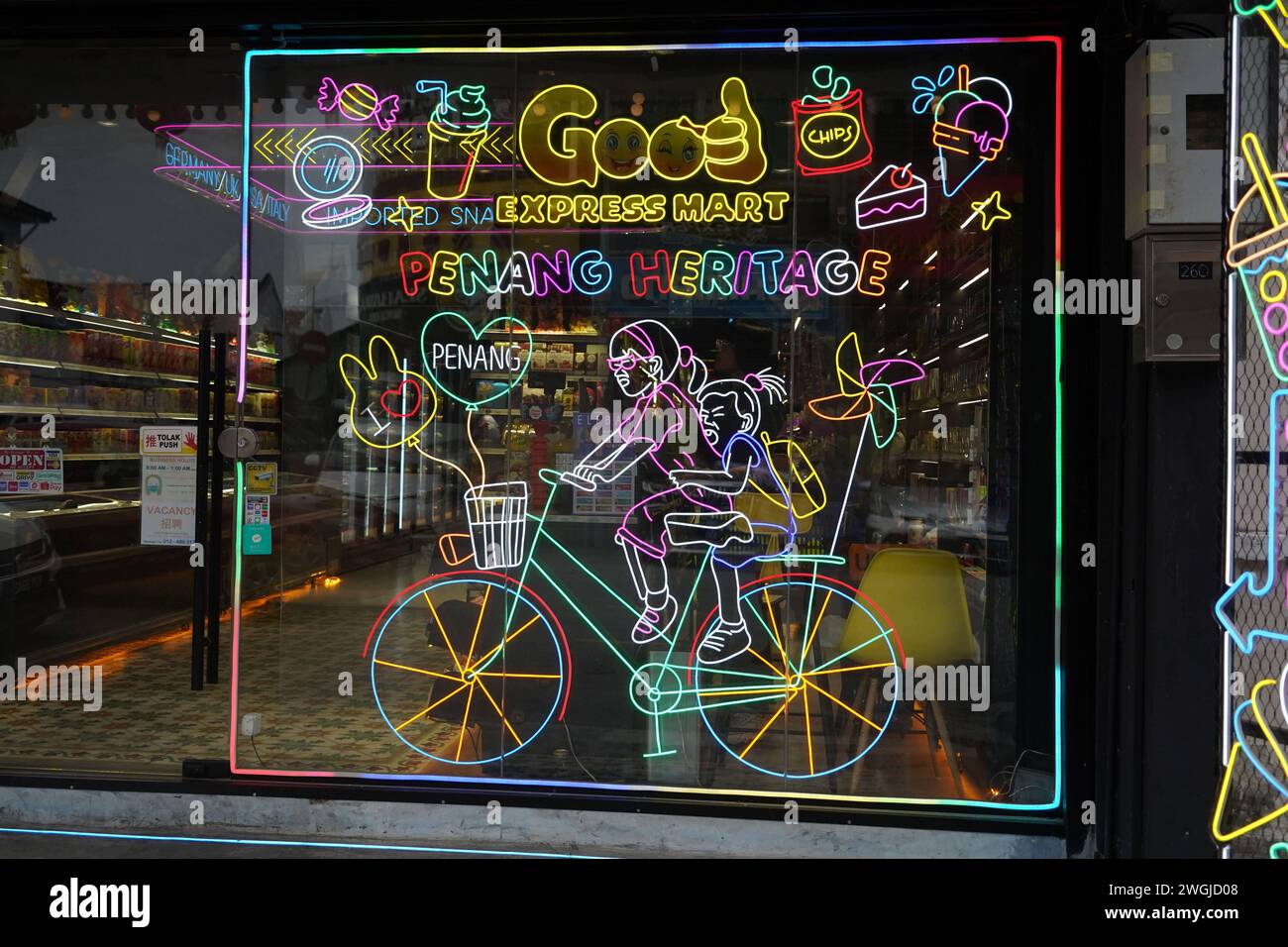 Penang Malaysia , Penang, Land und Leute, Eiscafe