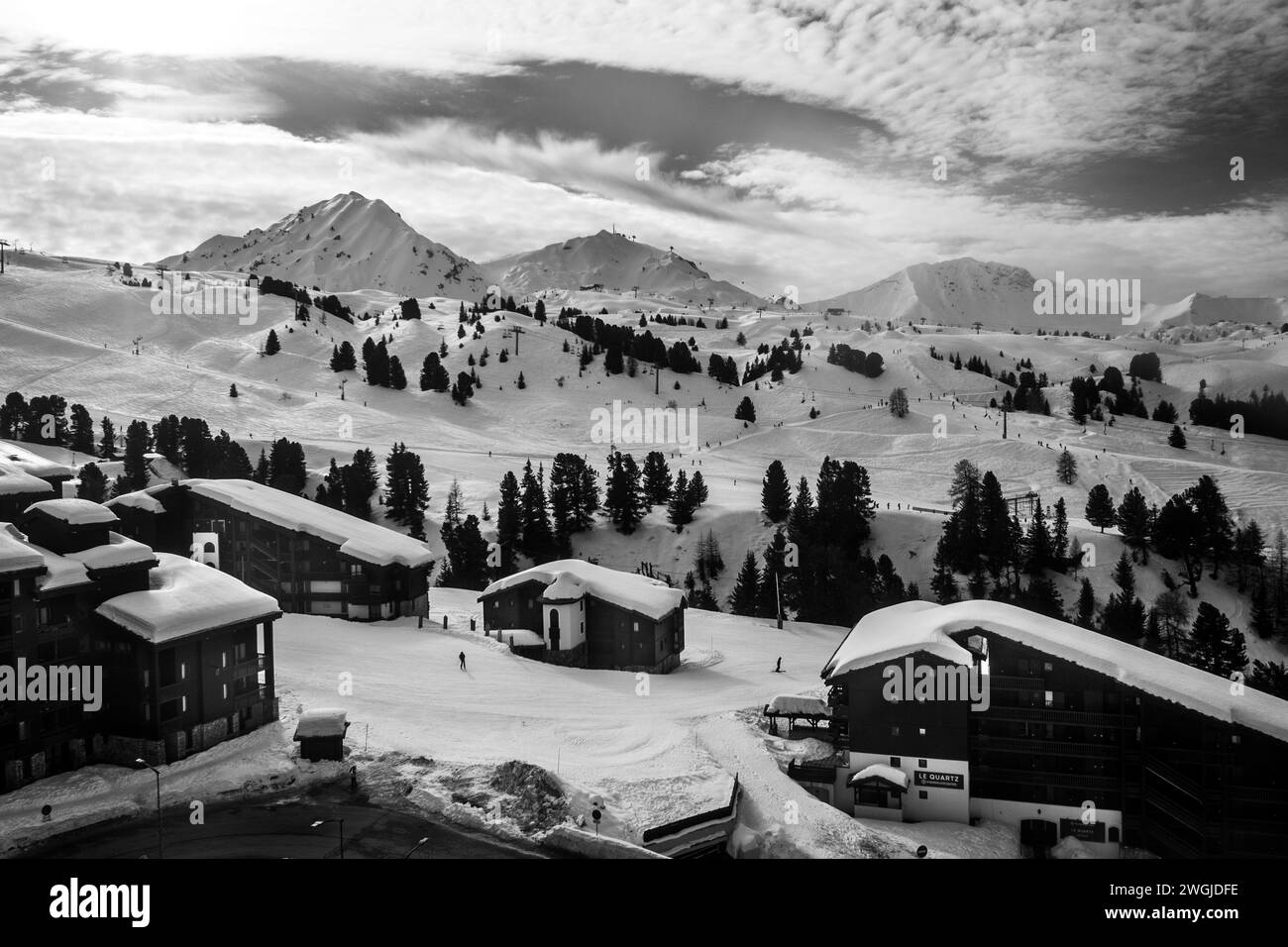 Michael Bunel / Le Pictorium LA PLAGNE 31/01/2024 France / Savoie
