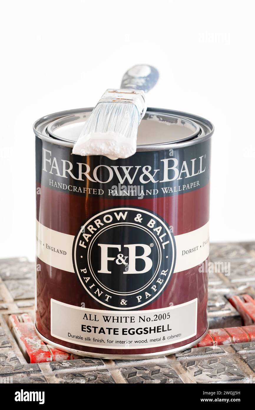 Farrow and ball estate eggshell hires stock photography and images Alamy