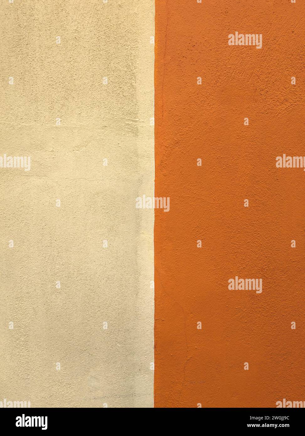 orange and yellow stucco wall texture Stock Photo