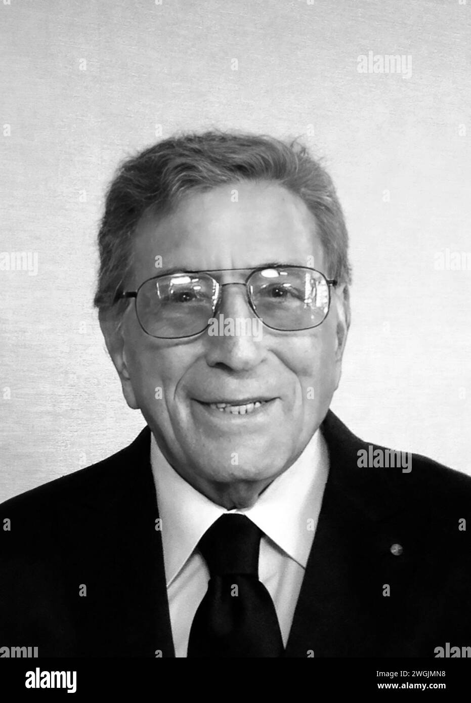 Tony Bennett. Portrait of the American singer, Anthony Dominick Benedetto (1926-2023), 2013 Stock Photo