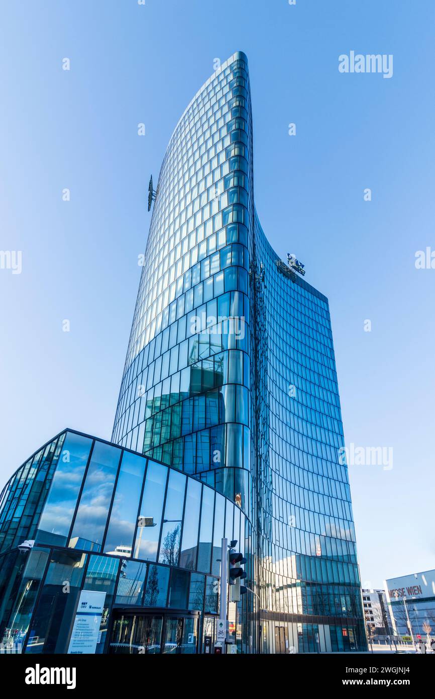 Vienna: OMV and Borealis headquarters in 02. Leopoldstadt, Wien