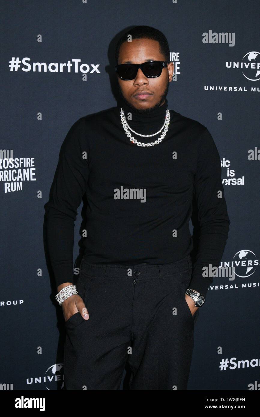 Amy Lesser Los Angeles, USA. 05th Feb, 2024. ATL Jacob attends Universal Music ...