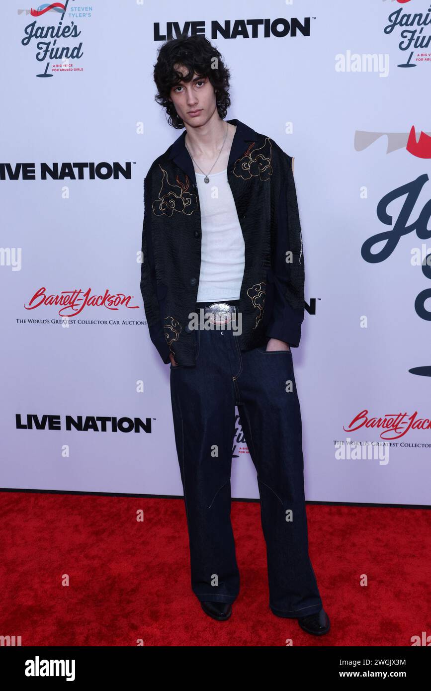 Sombr attends the Jam for Janie GRAMMY Awards Viewing Party presented