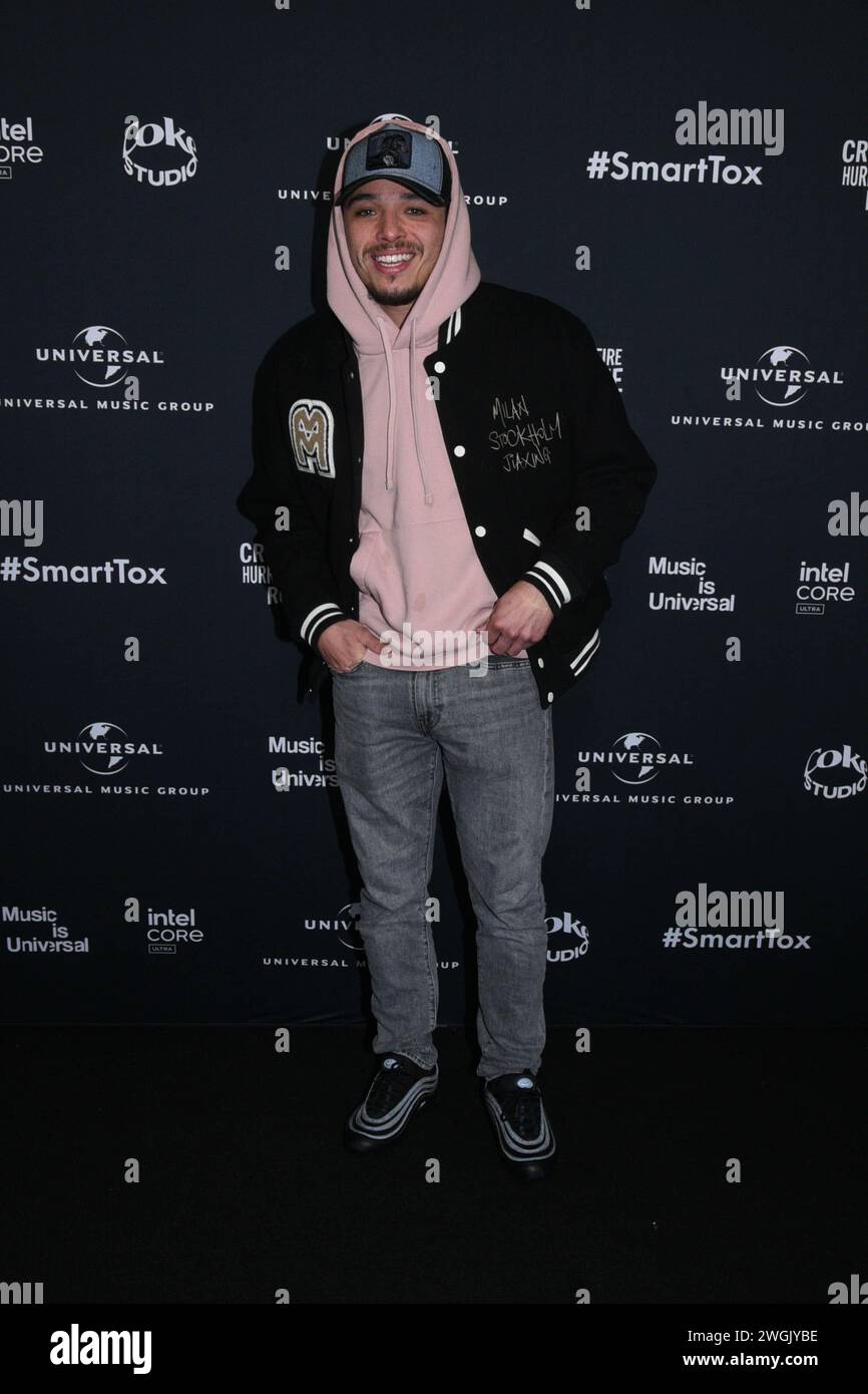 Los Angeles, USA. 05th Feb, 2024. Anthony Ramos attends Universal Music