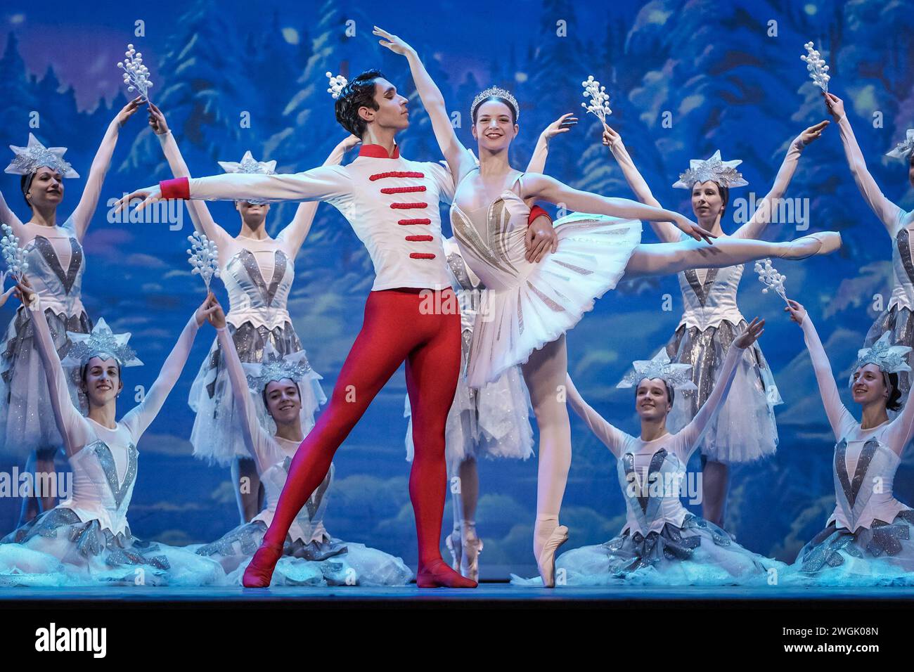 London, UK. 5th February 2024. The Nutcracker is performed by Varna