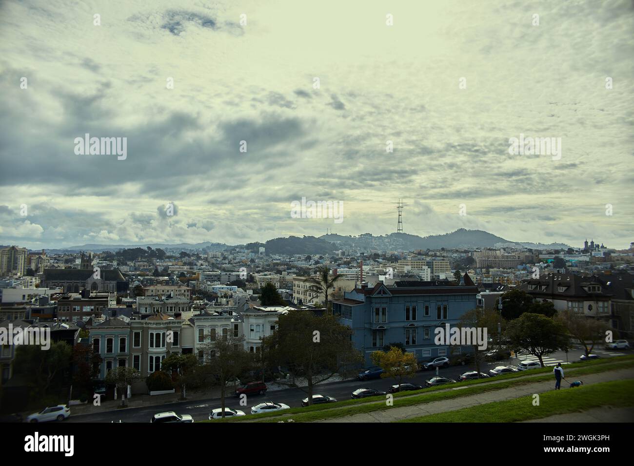 Views from Twin Peaks Stock Photo Alamy