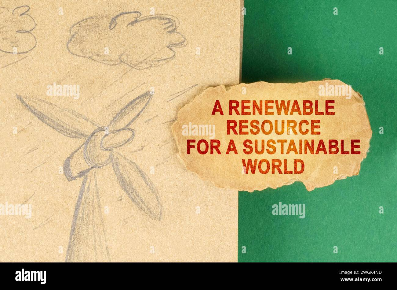 Hand drawing sustainable development hi-res stock photography and ...