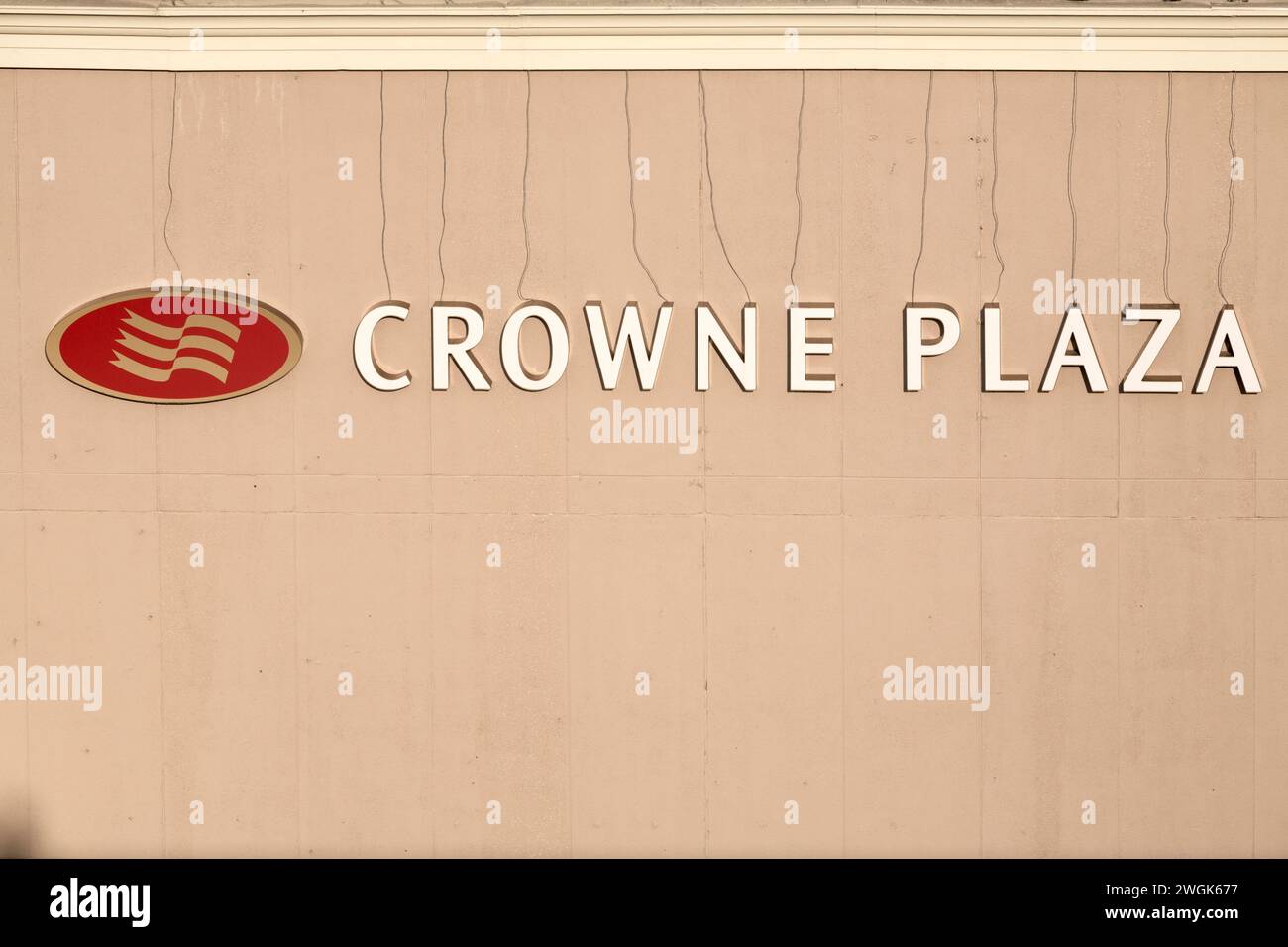 Crowne Plaza Hotel in Hamilton, Ontario, Canada Stock Photo