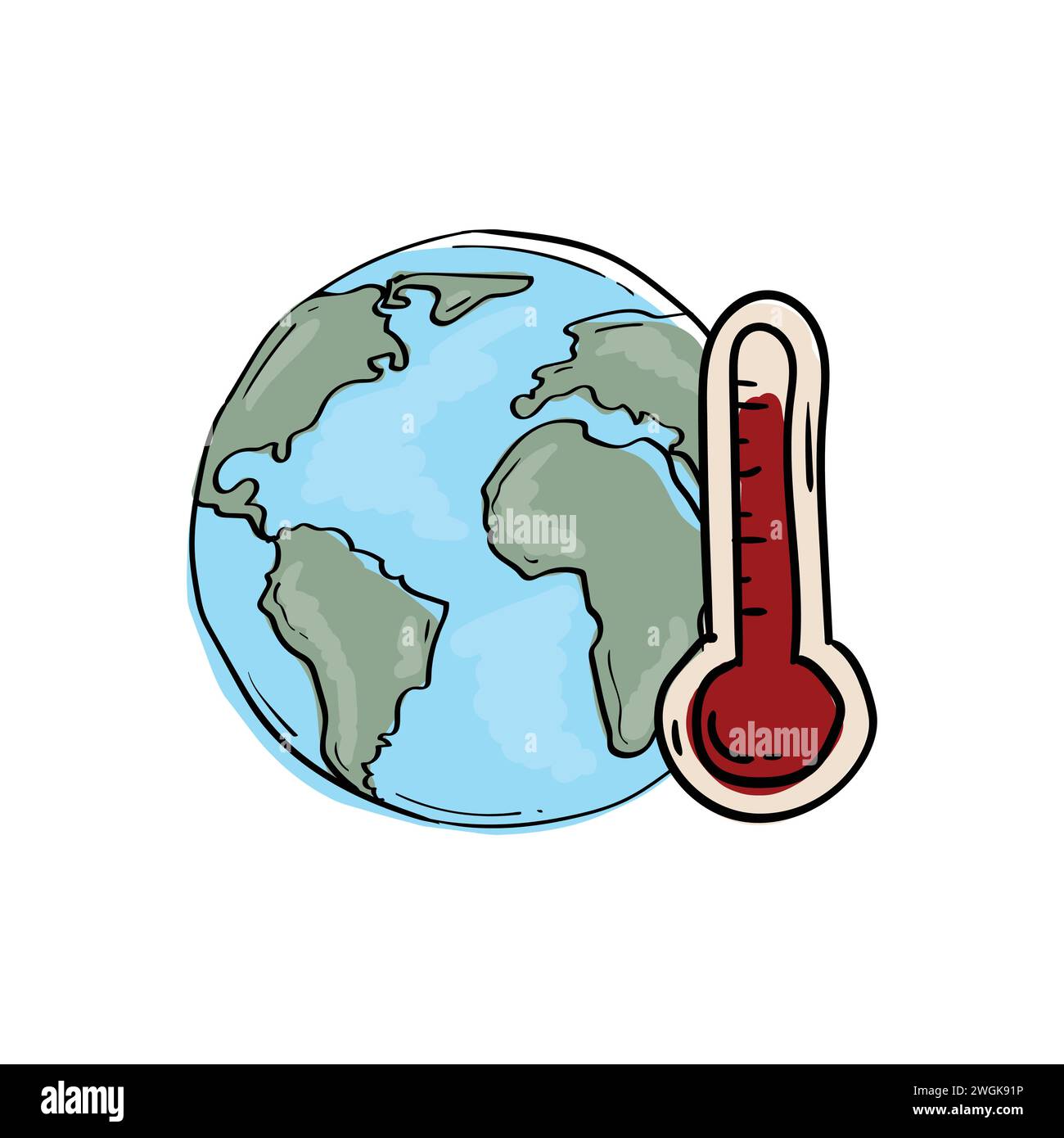 Global temperature map hi-res stock photography and images - Alamy