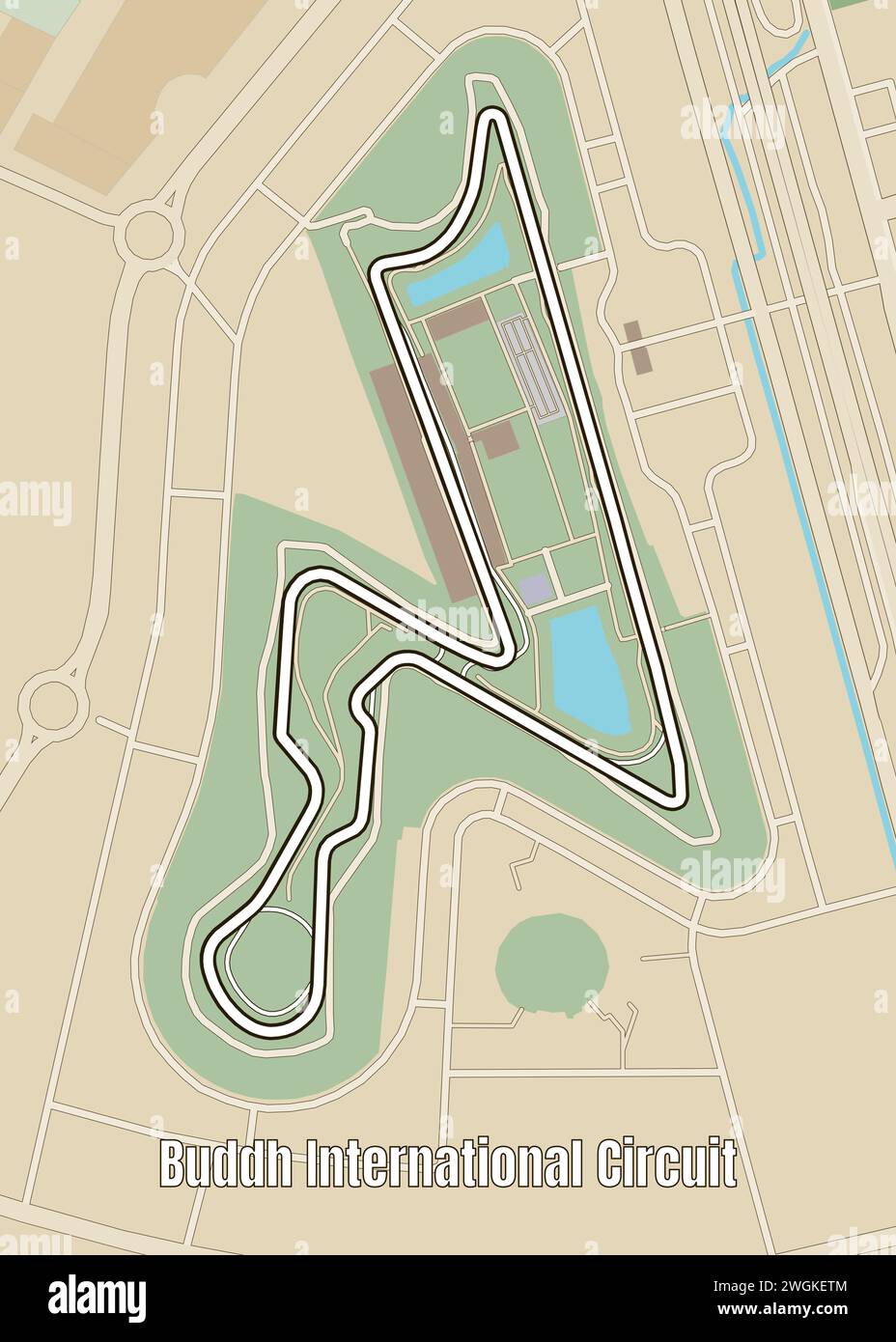 Buddh international circuit hi-res stock photography and images - Alamy