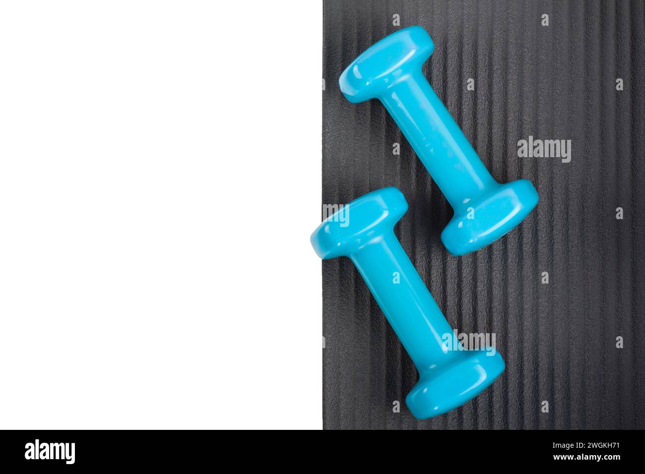 Yoga mat and weights hotsell
