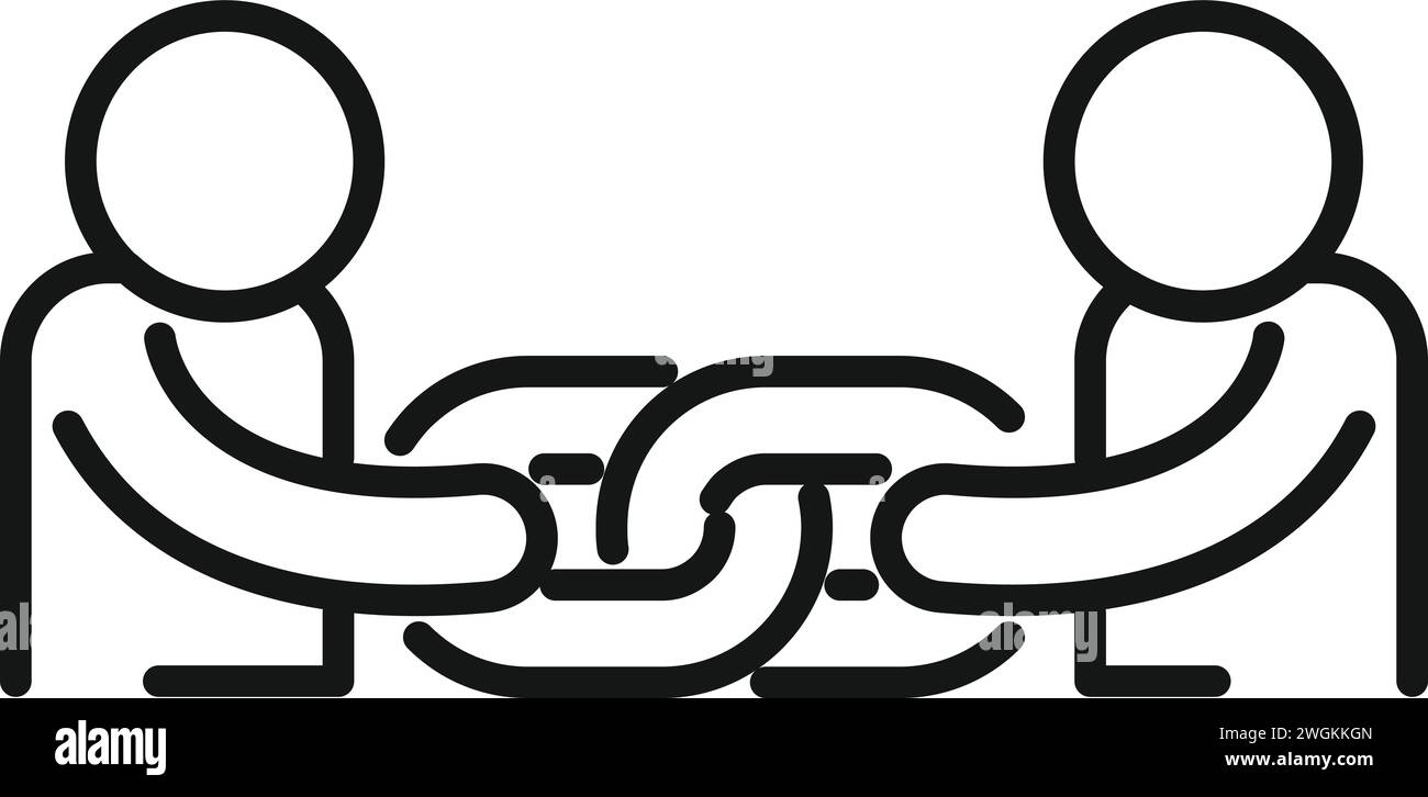 Chain of support Black and White Stock Photos & Images - Alamy