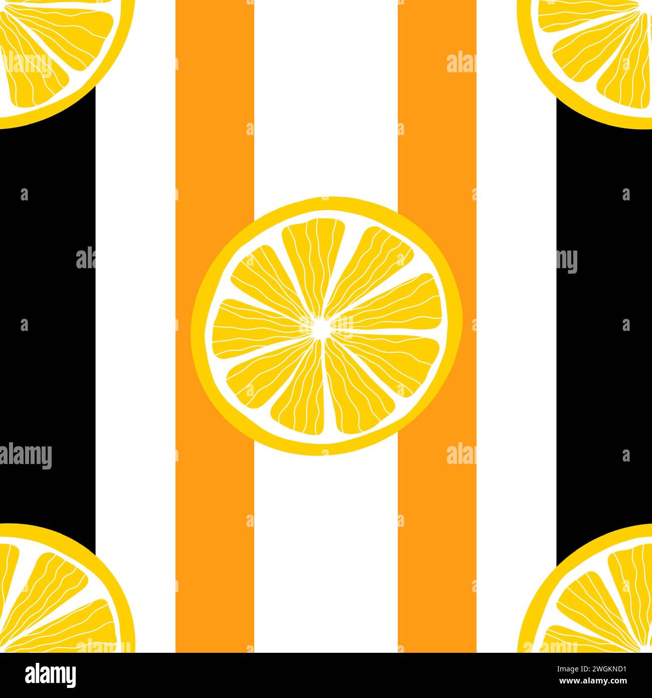 Summer fruit seamless lemon pattern for wrapping paper and fabrics and ...