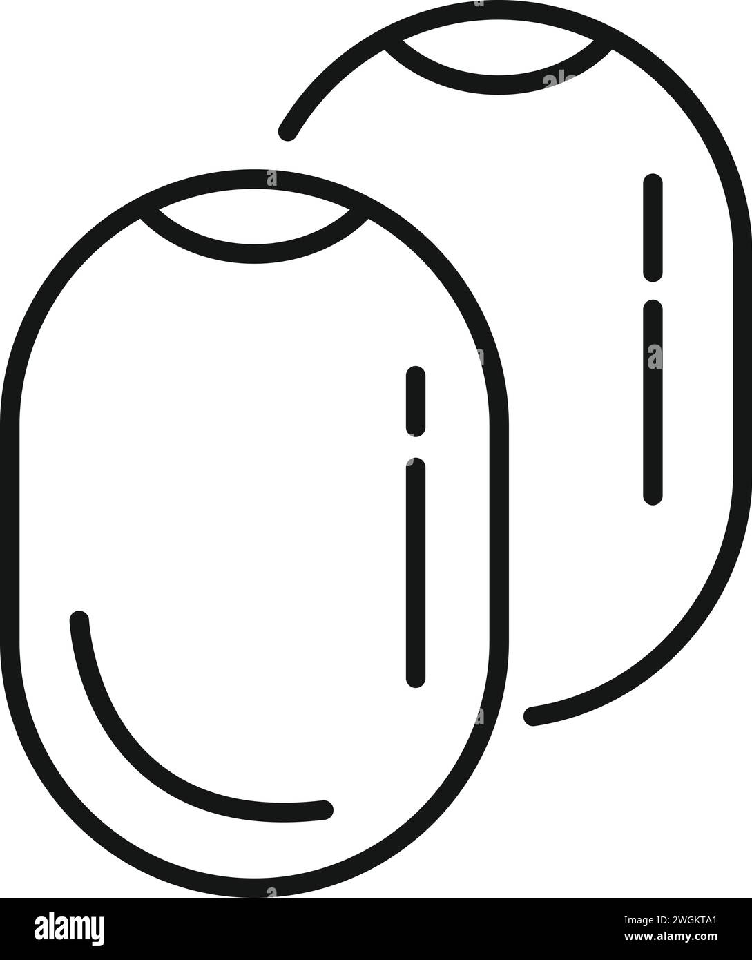 Lentil healthy food icon outline vector. Diet seed. Cereal culture meal