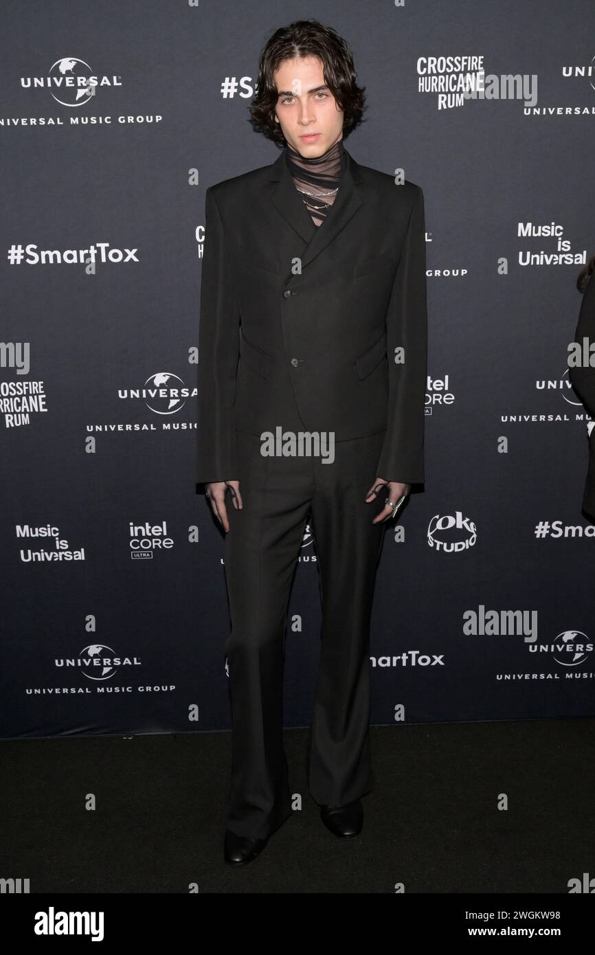 February 4, 2024, Hollywood, California, United States Aidan Bissett