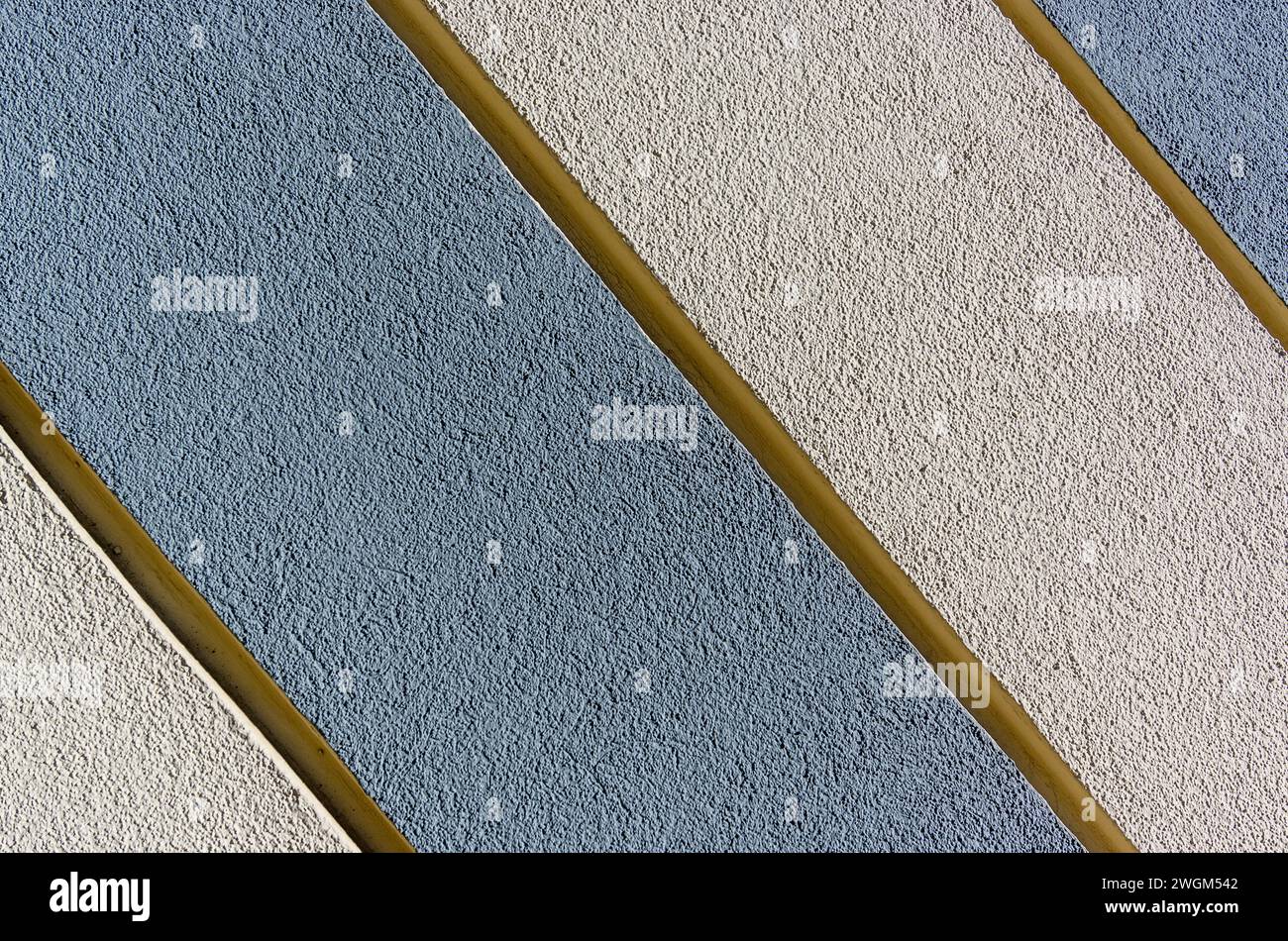 wall plastered and painted with geometric shapes 2 Stock Photo Alamy