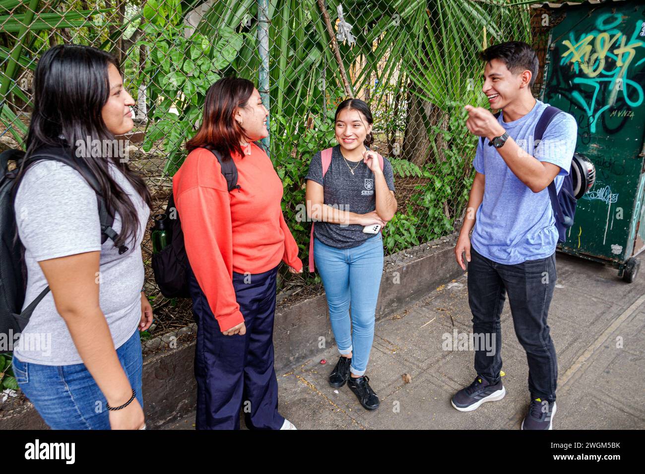 Merida Mexico,Barrio de Santiago Centro,Calle 59,College of the Mayab ...