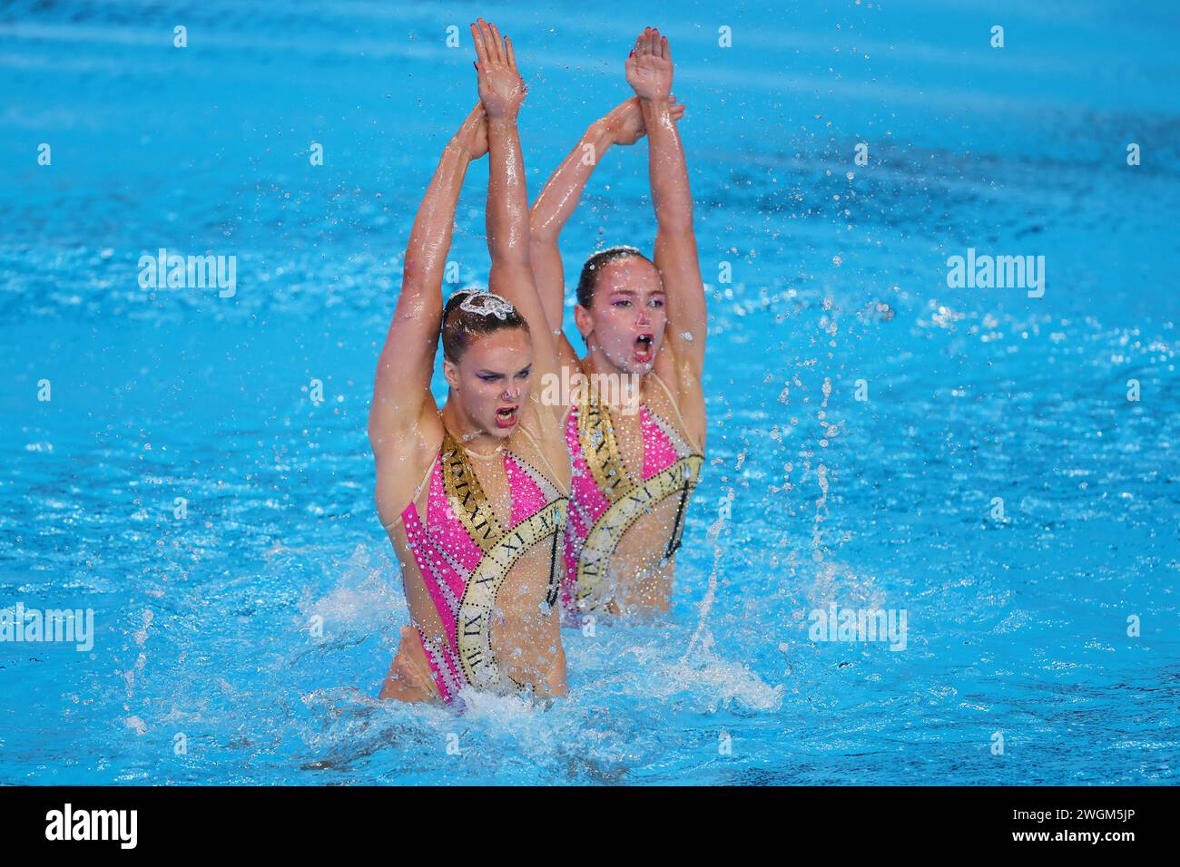 Doha, Qatar. 5th Feb, 2024. Kate Shortman & Isabelle Thorpe (GBR ...