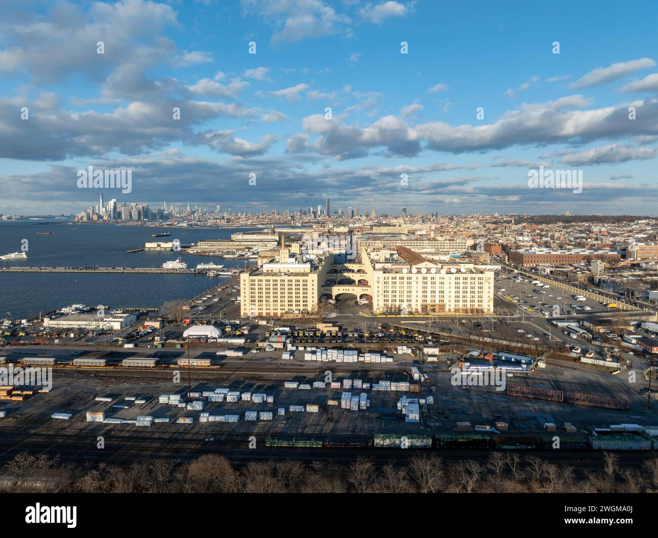 Brooklyn, New York Dec 18, 2022 Brooklyn Army Terminal designed by
