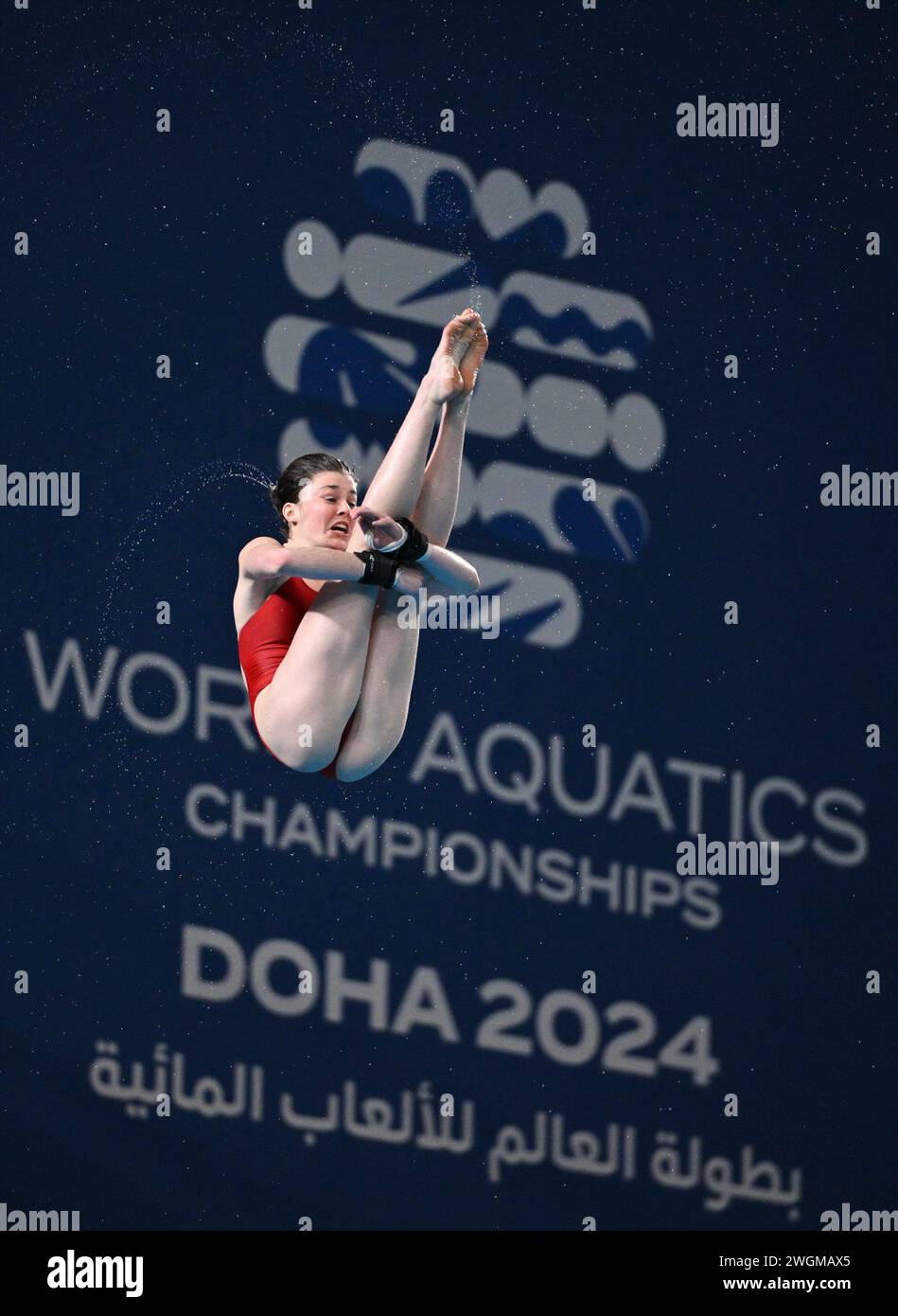 Doha, Qatar. 5th Feb, 2024. Andrea Spendolini Sirieix of Britain