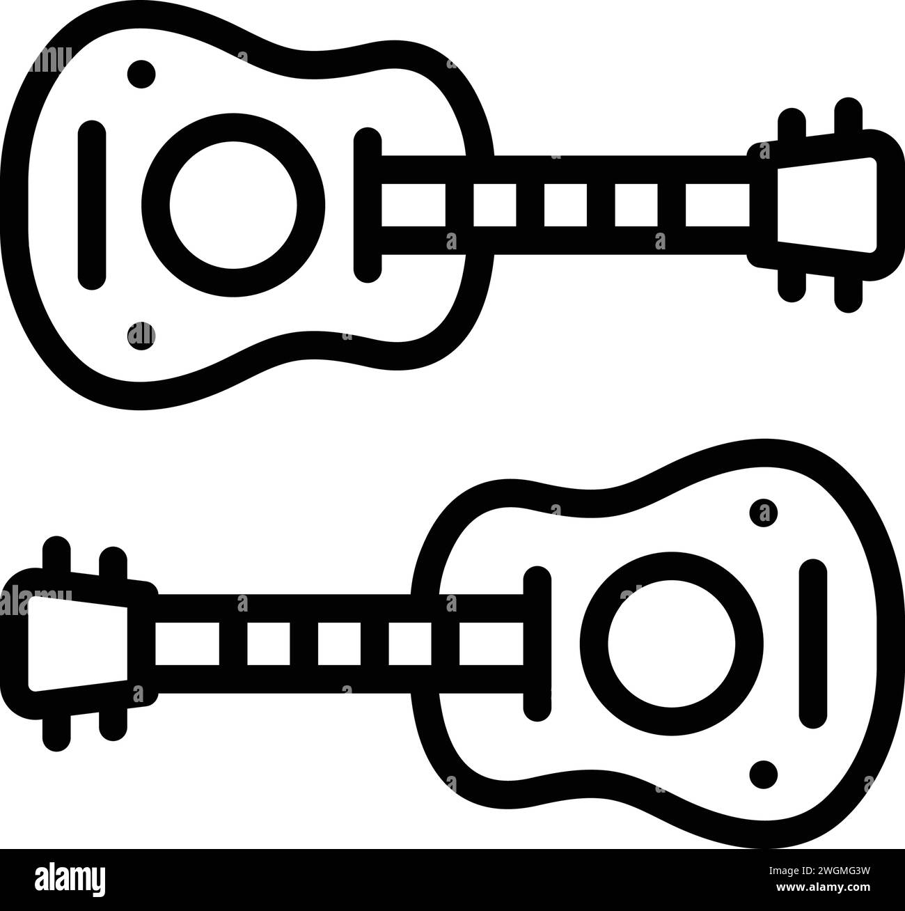Guitars Stock Vector Images Alamy