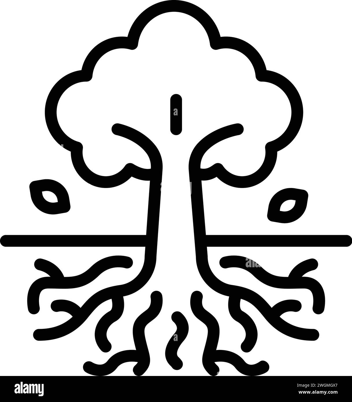 Icon for roots,sprout Stock Vector Image & Art - Alamy
