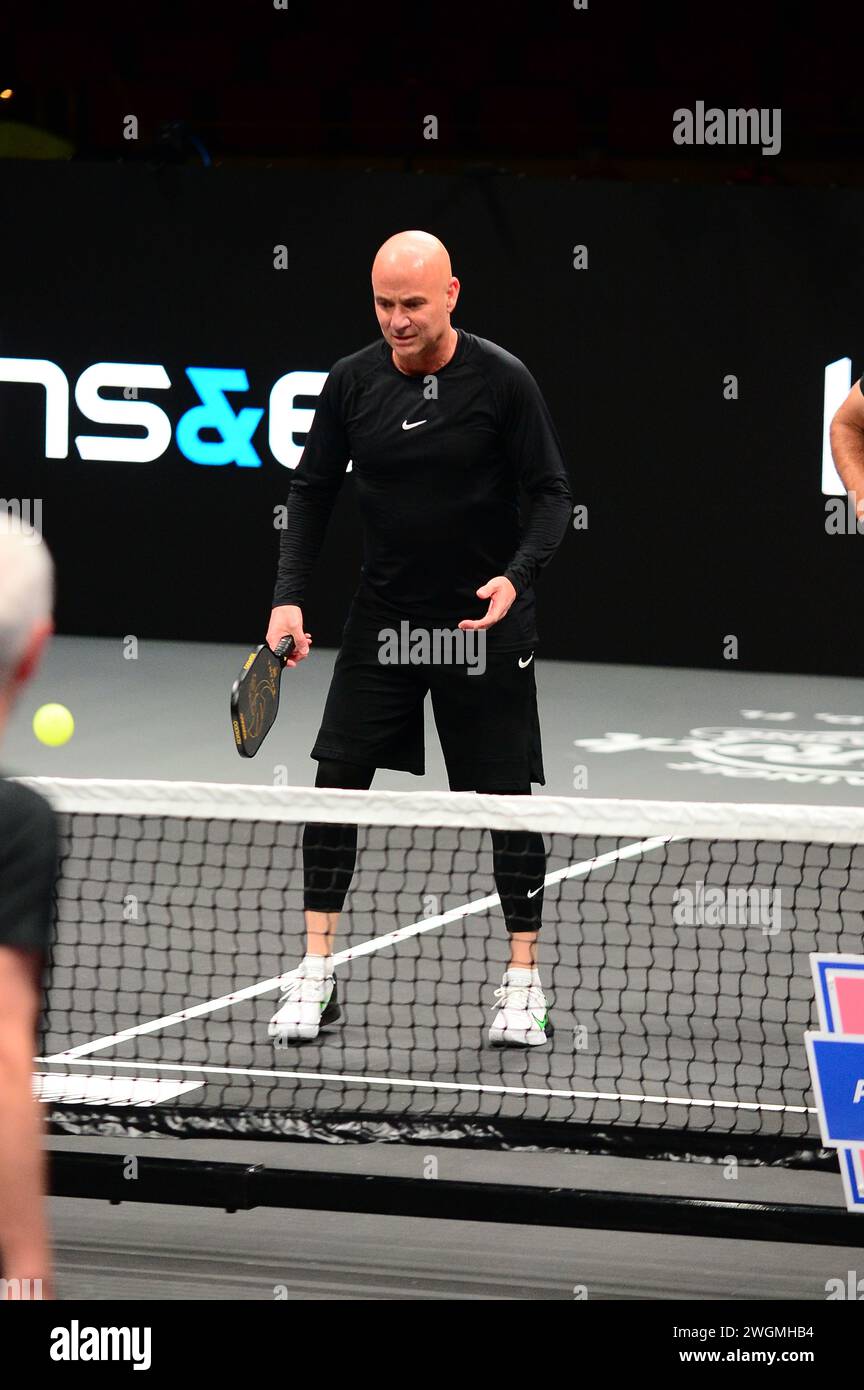 Hollywood, USA. 04th Feb, 2024. HOLLYWOOD, FLORIDA FEBRUARY 04 Andre