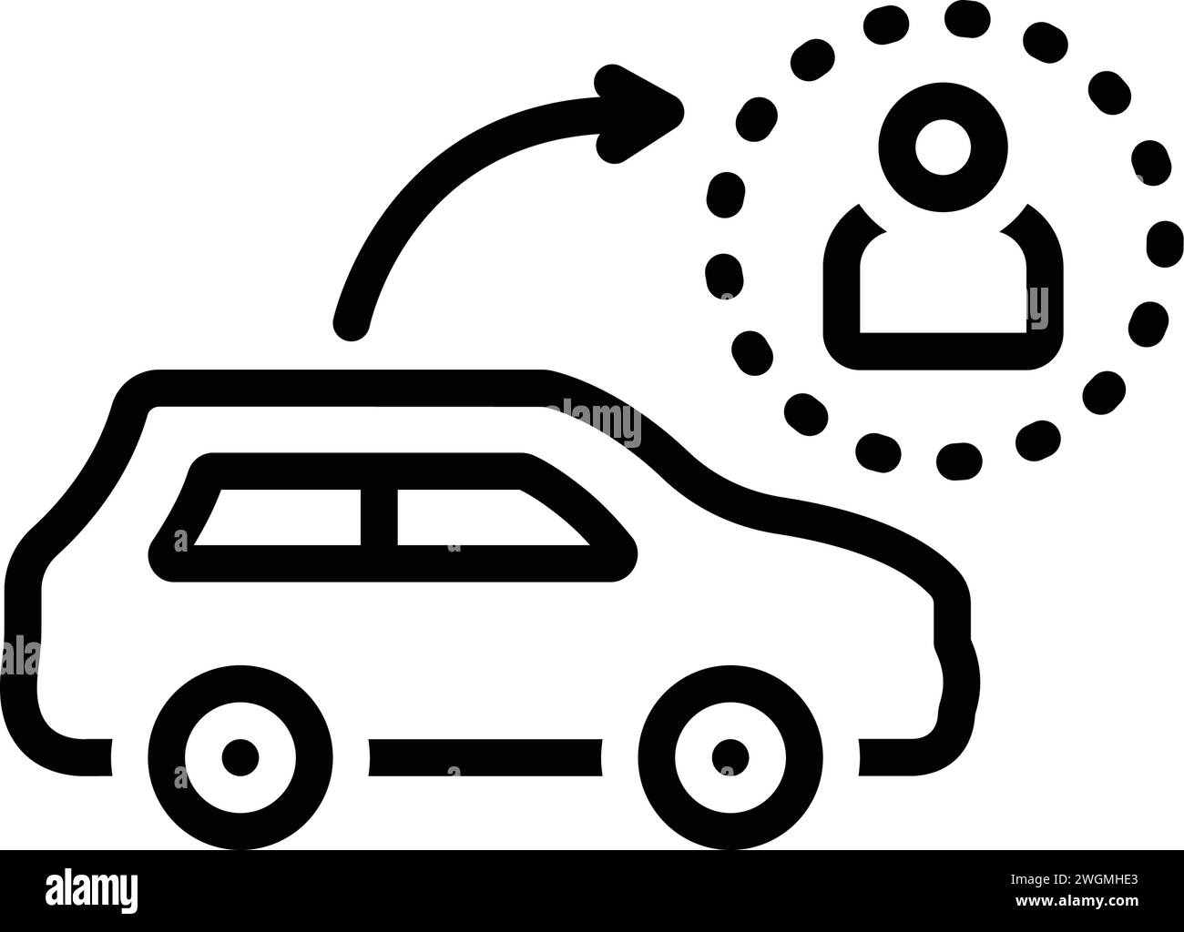 Owner driver Stock Vector Images - Alamy