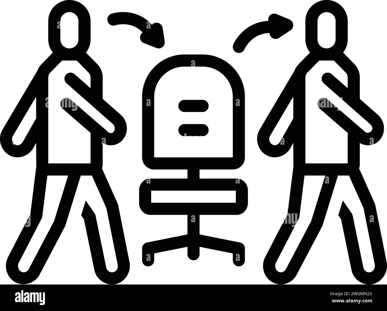 Icon for substitute,seat Stock Vector Image & Art - Alamy