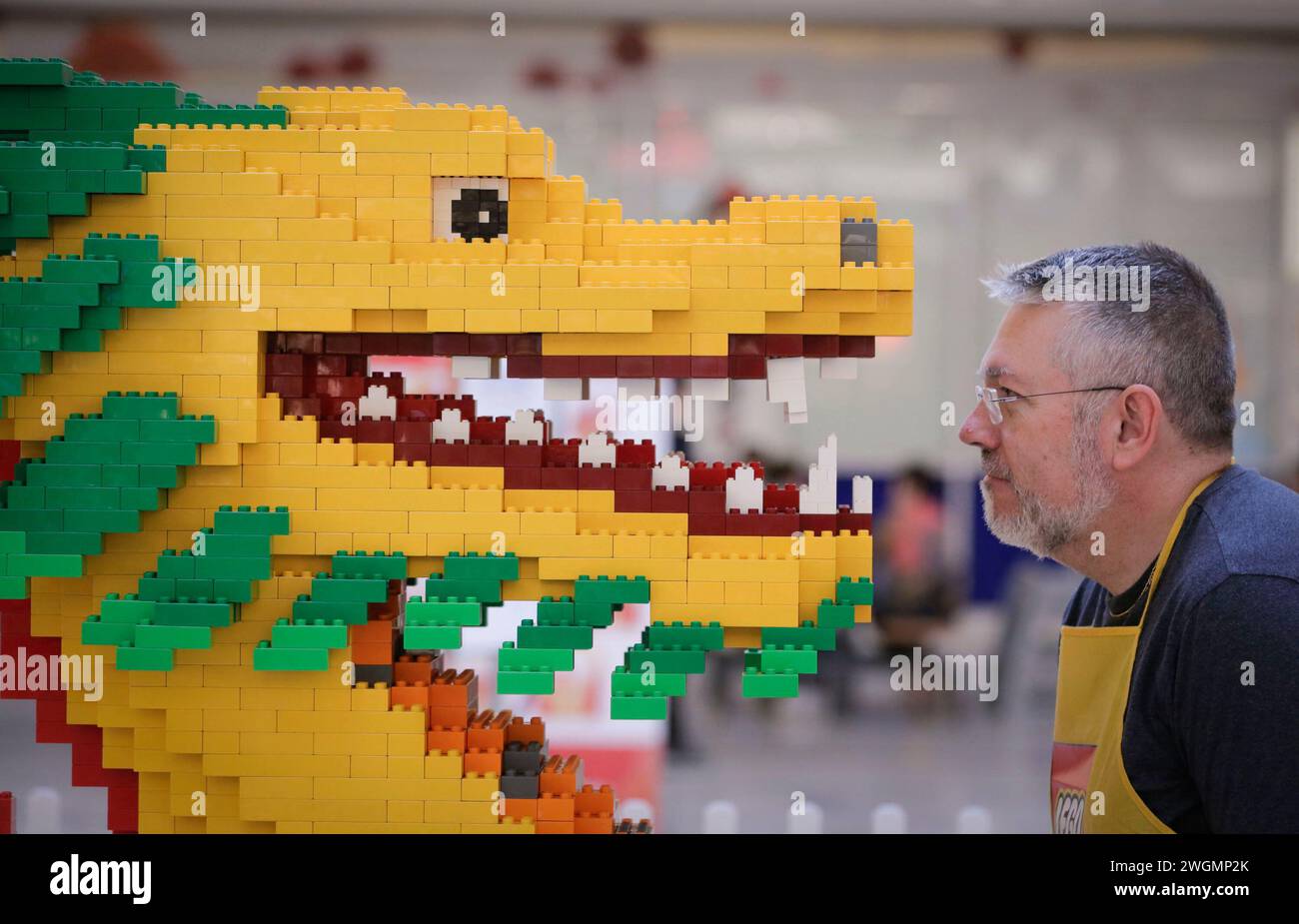 Giant lego models hotsell