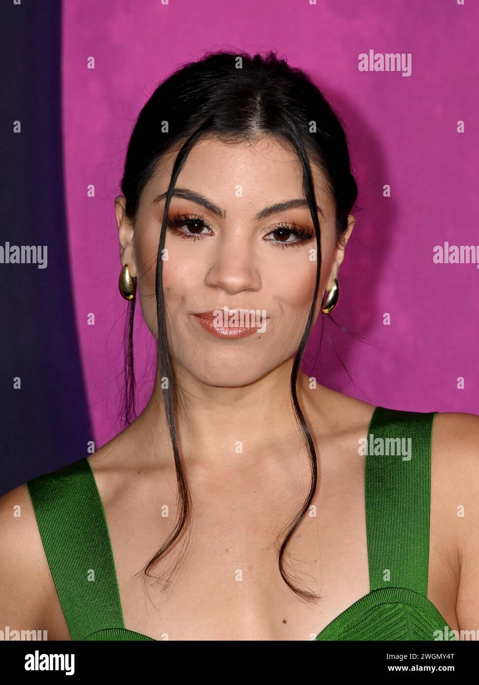 Los Angeles, USA. 05th Feb, 2024. Paola Andino arriving at Focus