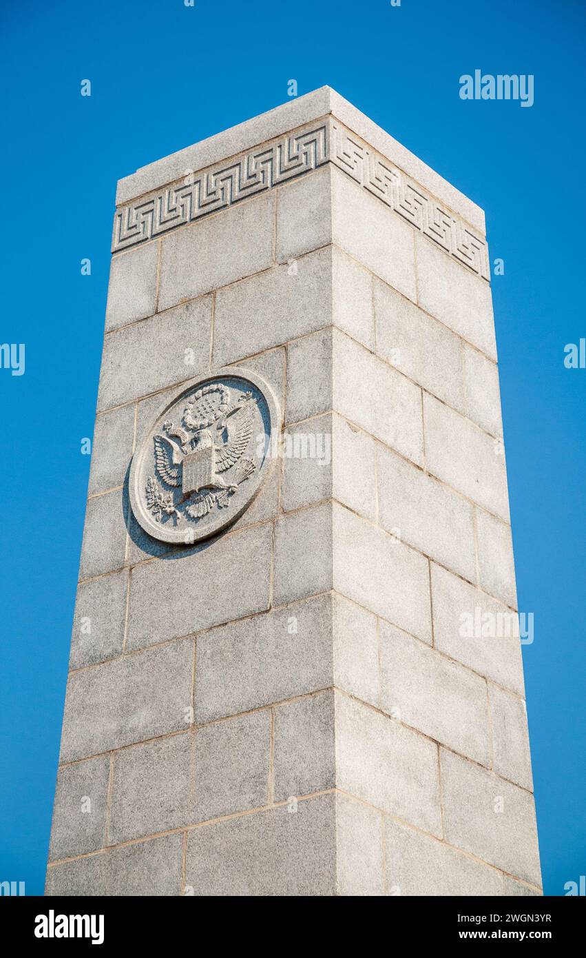 Monument at The Cowpens National Battlefield Park, in South Carolina
