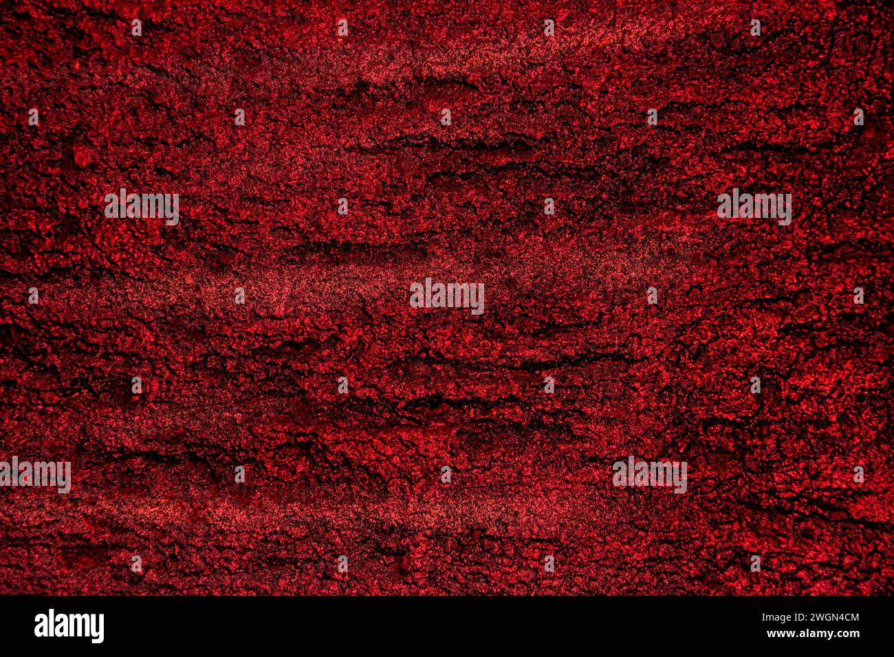 Red metallic abstract rough wall background texture Stock Photo