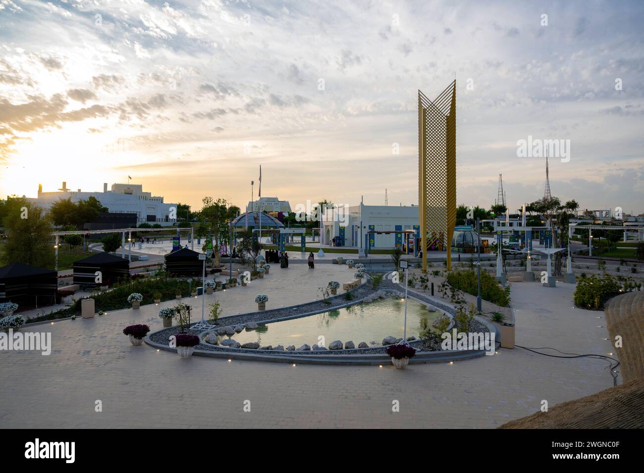 Doha, Qatar January 29, 2024 The international horticultural expo